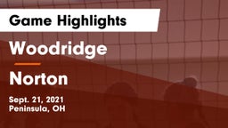 Woodridge  vs Norton  Game Highlights - Sept. 21, 2021