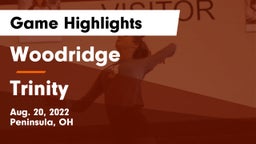 Woodridge  vs Trinity  Game Highlights - Aug. 20, 2022