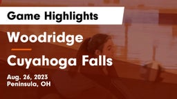 Woodridge  vs Cuyahoga Falls  Game Highlights - Aug. 26, 2023