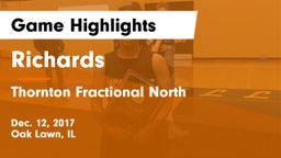 Richards  vs Thornton Fractional North  Game Highlights - Dec. 12, 2017