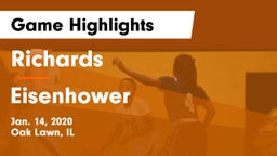 Richards  vs Eisenhower  Game Highlights - Jan. 14, 2020