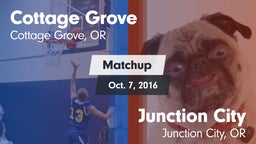 Matchup: Cottage Grove High vs. Junction City  2016
