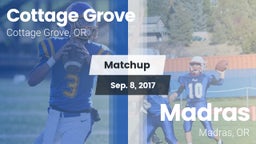 Matchup: Cottage Grove High vs. Madras  2017