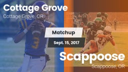 Matchup: Cottage Grove High vs. Scappoose  2017