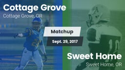 Matchup: Cottage Grove High vs. Sweet Home  2017
