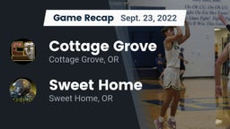Recap: Cottage Grove  vs. Sweet Home  2022
