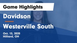 Davidson  vs Westerville South Game Highlights - Oct. 13, 2020