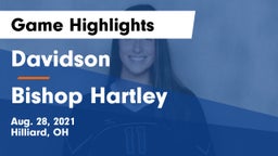 Davidson  vs Bishop Hartley  Game Highlights - Aug. 28, 2021