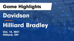 Davidson  vs Hilliard Bradley  Game Highlights - Oct. 14, 2021