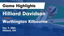 Hilliard Davidson  vs Worthington Kilbourne  Game Highlights - Oct. 9, 2023