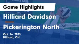 Hilliard Davidson  vs Pickerington North  Game Highlights - Oct. 26, 2023