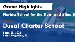 Florida School for the Deaf and Blind (FSDB) vs Duval Charter School Game Highlights - Sept. 30, 2021