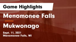 Menomonee Falls  vs Mukwonago  Game Highlights - Sept. 11, 2021