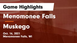 Menomonee Falls  vs Muskego  Game Highlights - Oct. 16, 2021