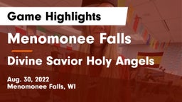 Menomonee Falls  vs Divine Savior Holy Angels Game Highlights - Aug. 30, 2022