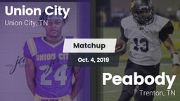 Matchup: Union City High vs. Peabody  2019