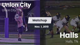 Matchup: Union City High vs. Halls  2019