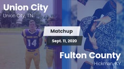 Matchup: Union City High vs. Fulton County  2020