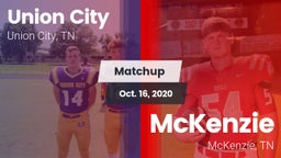 Matchup: Union City High vs. McKenzie  2020