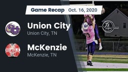 Recap: Union City  vs. McKenzie  2020
