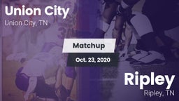 Matchup: Union City High vs. Ripley  2020