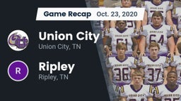Recap: Union City  vs. Ripley  2020