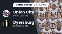 Recap: Union City  vs. Dyersburg  2020