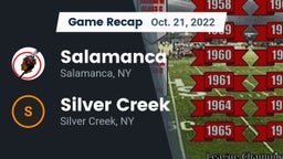 Recap: Salamanca  vs. Silver Creek  2022
