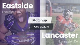 Matchup: Eastside vs. Lancaster  2016