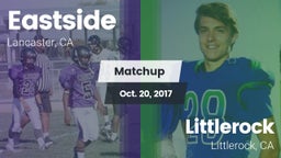 Matchup: Eastside vs. Littlerock  2017