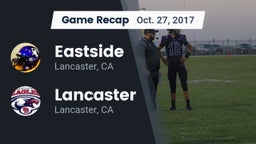Recap: Eastside  vs. Lancaster  2017