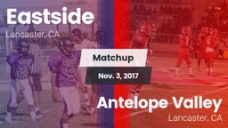 Matchup: Eastside vs. Antelope Valley  2017