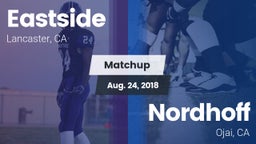 Matchup: Eastside vs. Nordhoff  2018