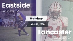 Matchup: Eastside vs. Lancaster  2018