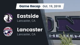 Recap: Eastside  vs. Lancaster  2018