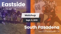 Matchup: Eastside vs. South Pasadena  2019