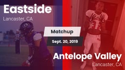 Matchup: Eastside vs. Antelope Valley  2019