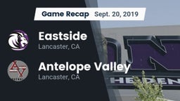 Recap: Eastside  vs. Antelope Valley  2019
