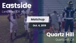 Matchup: Eastside vs. Quartz Hill  2019