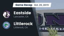 Recap: Eastside  vs. Littlerock  2019