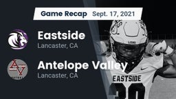 Recap: Eastside  vs. Antelope Valley  2021