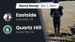 Recap: Eastside  vs. Quartz Hill  2021