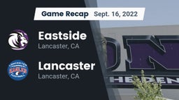 Recap: Eastside  vs. Lancaster  2022