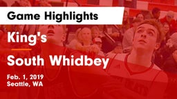 King's  vs South Whidbey  Game Highlights - Feb. 1, 2019