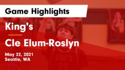 King's  vs Cle Elum-Roslyn  Game Highlights - May 22, 2021