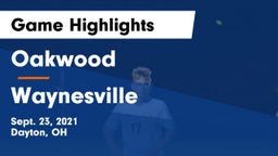 Oakwood  vs Waynesville  Game Highlights - Sept. 23, 2021