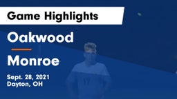 Oakwood  vs Monroe  Game Highlights - Sept. 28, 2021