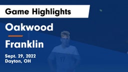 Oakwood  vs Franklin  Game Highlights - Sept. 29, 2022