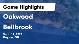 Oakwood  vs Bellbrook  Game Highlights - Sept. 12, 2023