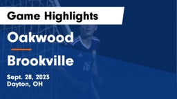 Oakwood  vs Brookville  Game Highlights - Sept. 28, 2023